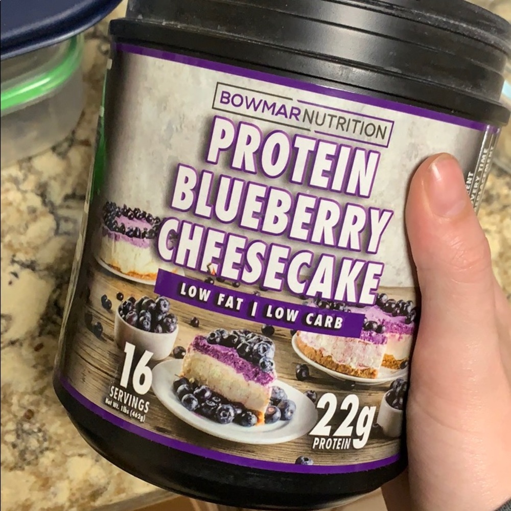 Bowmar 1 lb tub blueberry cheesecake